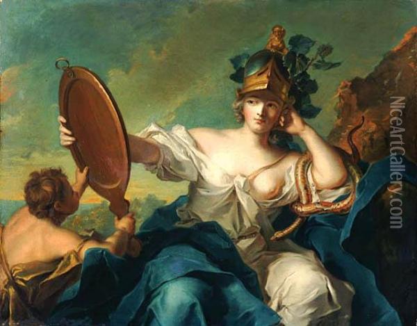 Kleopatra Oil Painting - Jean-Marc Nattier