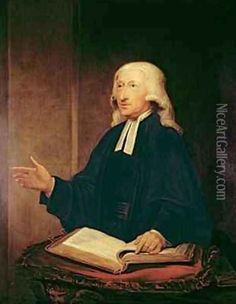 Portrait of John Wesley 1703-1791 Oil Painting - William Hamilton