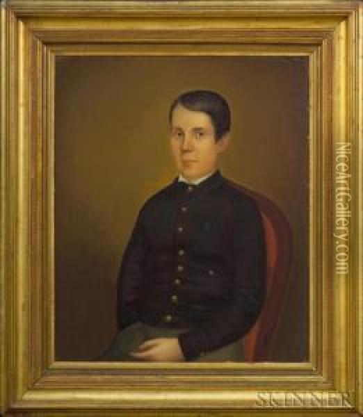 Portrait Of Daniel Drake Carter Oil Painting - Chester Harding
