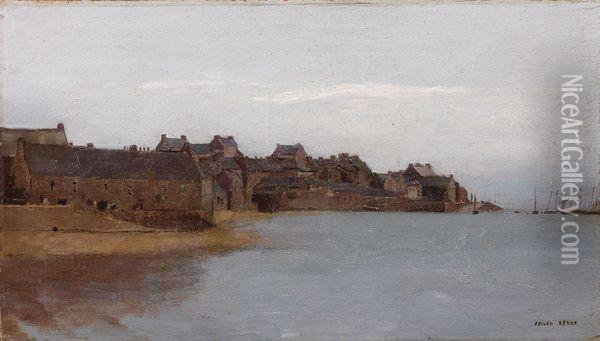 Paysage Breton Oil Painting - Odilon Redon