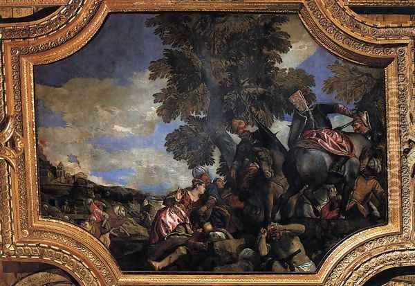 Siege of Scutari Oil Painting - Paolo Veronese (Caliari)
