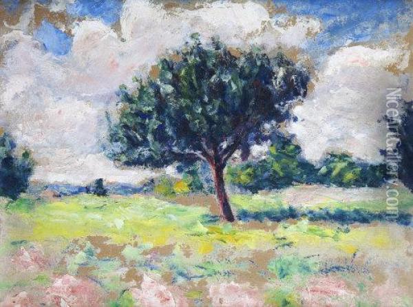 French Wooded Landscape Oil Painting - Roderic O'Conor