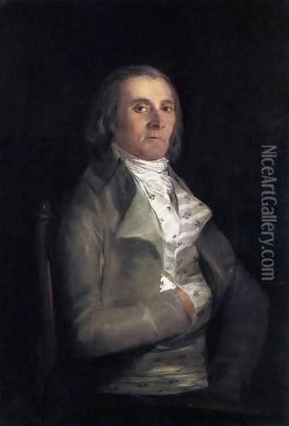 Portrait of Andrés del Peral Oil Painting - Francisco De Goya y Lucientes