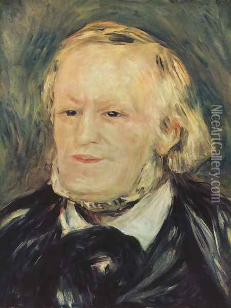 Portrait of Richard Wagner Oil Painting - Pierre Auguste Renoir