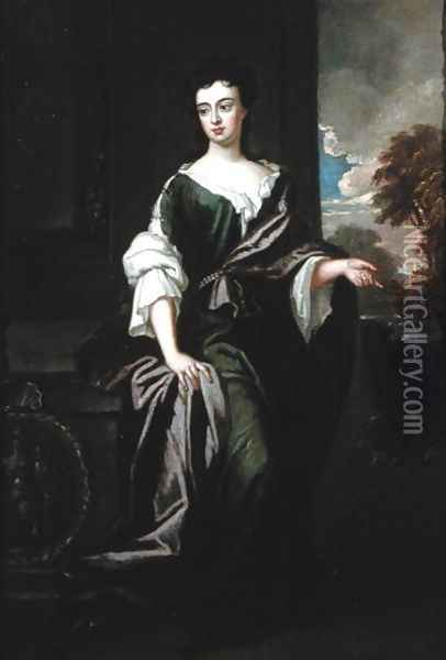 Portrait of the Countess of Ranelagh Oil Painting - Sir Godfrey Kneller