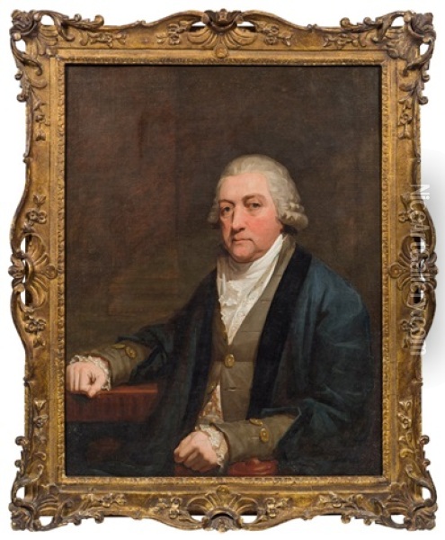 Portrait (doctor Charles Lucas ?) Oil Painting - Sir Henry Raeburn