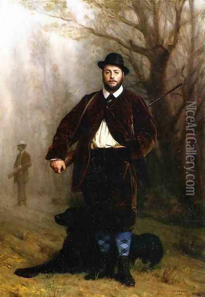 Portrait of M. Edouard Delessert Oil Painting - Jean-Leon Gerome