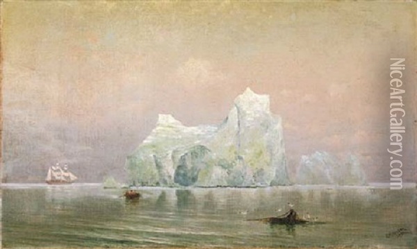 The Iceberg Oil Painting - Charles Dorman Robinson