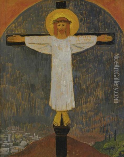 Le Christ Blanc Oil Painting - Paul Serusier