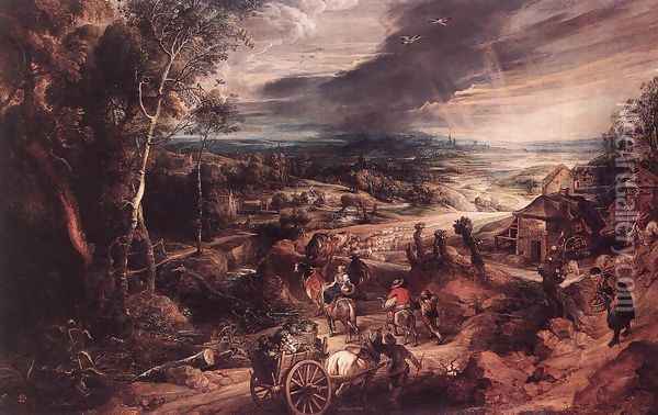 Summer 1620s Oil Painting - Peter Paul Rubens