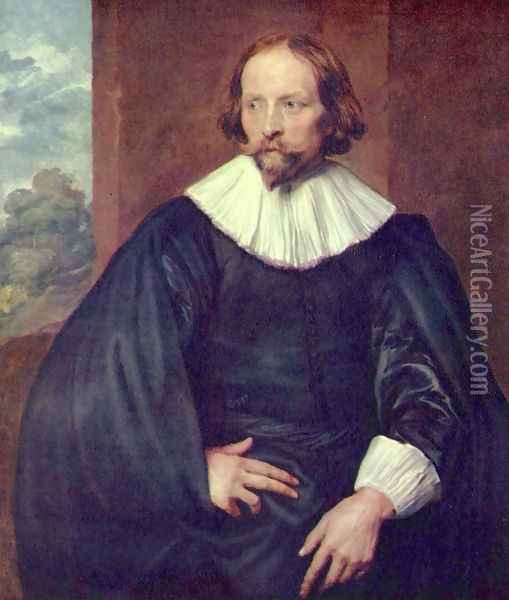 Portrait of Quintijn Simons Oil Painting - Sir Anthony Van Dyck