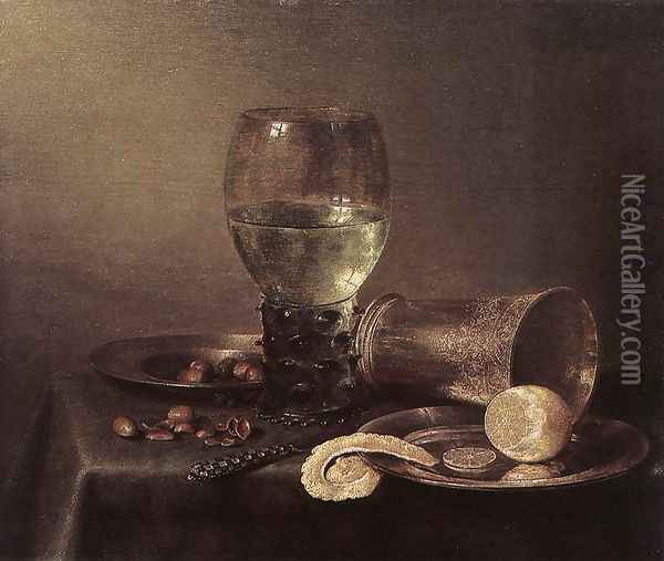 Still-Life 1632 Oil Painting - Willem Claesz. Heda