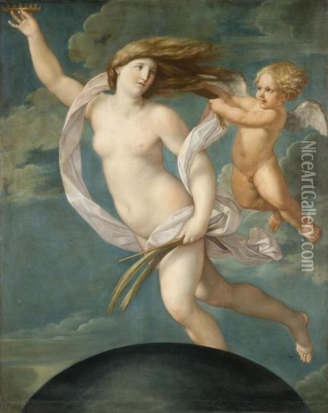 Allegoria Della Fortuna Oil Painting - Guido Reni