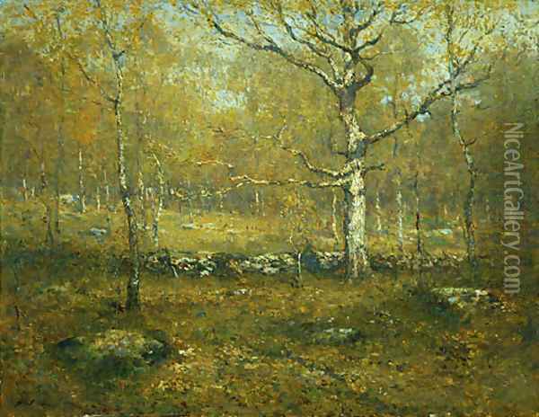 Spring Woods Oil Painting - Henry Ward Ranger