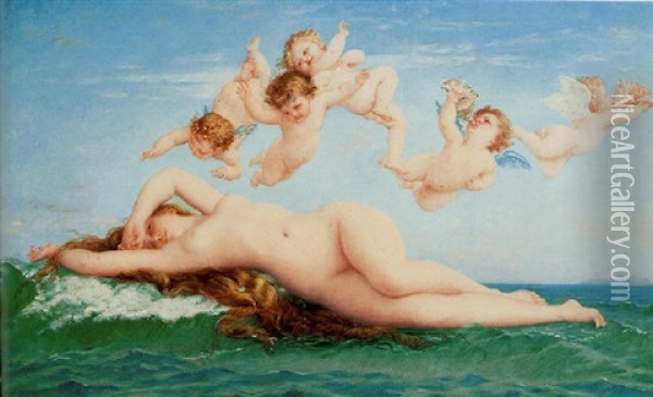 The Birth Of Venus Oil Painting - Alexandre Cabanel