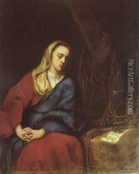 The Penitent Magdalen Oil Painting - Gerrit Willemsz Horst
