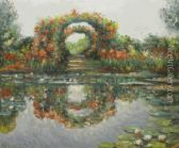 Blutentore In Giverny Oil Painting - Claude Oscar Monet