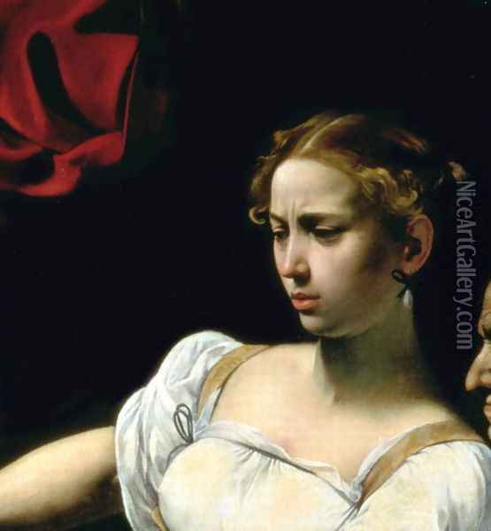 Judith and Holofernes, 1599 Oil Painting - Caravaggio