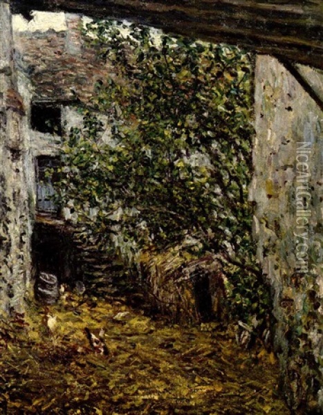 Cour De Ferme Oil Painting - Claude Monet