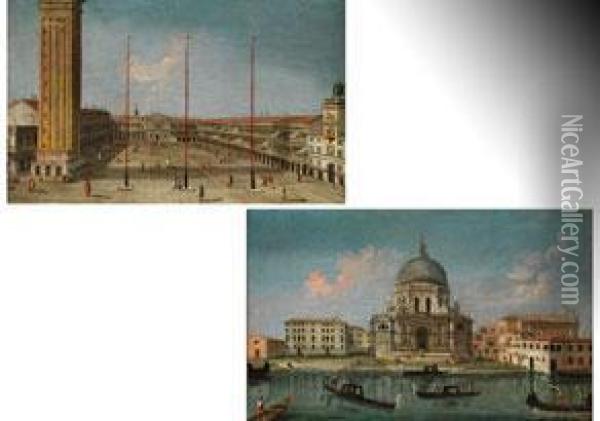 Ansichten Von Venedig Oil Painting - Vincenzo Chilone