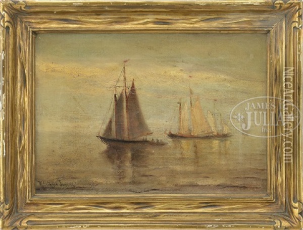 Marine Scene Oil Painting - Marshall Johnson