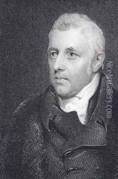 Dudley Ryder, engraved by Henry Robinson fl.1827-72 Oil Painting - Thomas Phillips