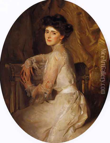Mrs. Adolph Hirsh Oil Painting - John Singer Sargent