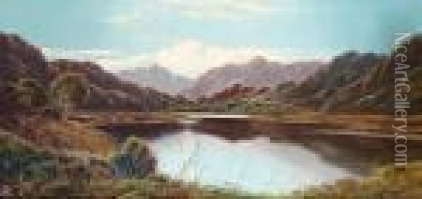 Loch Lomond Oil Painting - Charles Leslie