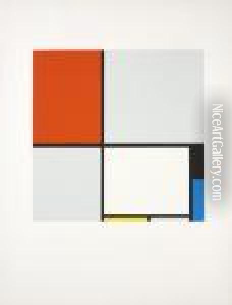 Album De Douze Sujets Oil Painting - Piet Mondrian