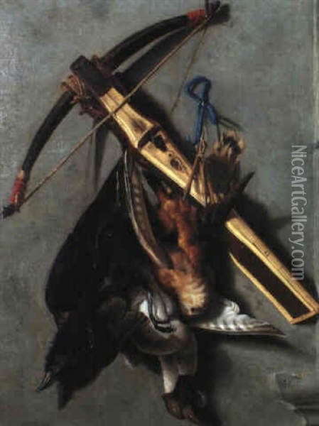 Jagdstilleben Oil Painting - Joseph Correggio
