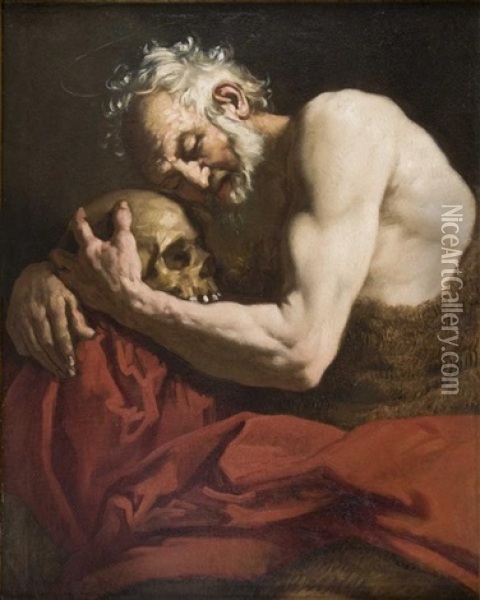 San Girolamo Oil Painting - Johann Carl Loth