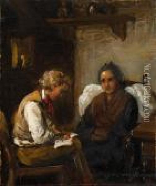 The Convalescent Oil Painting - Meyer Georg von Bremen