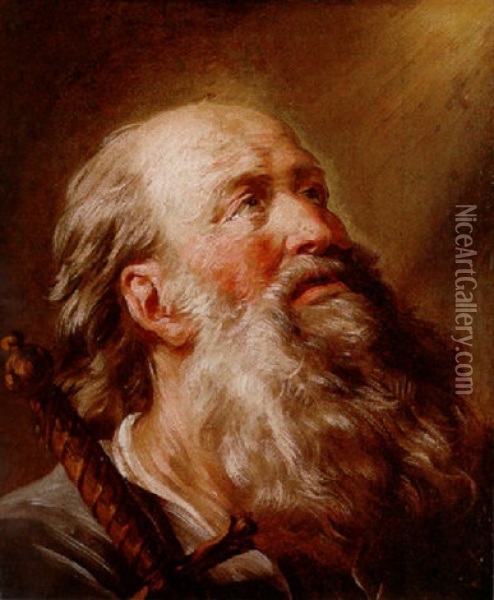 Saint Paul Oil Painting - Michel Corneille