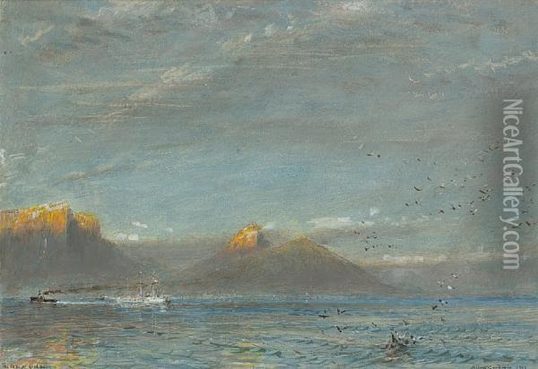 The Cape Of Good Hope, Dawn Oil Painting - Albert Goodwin