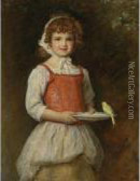 Merry Oil Painting - Sir John Everett Millais