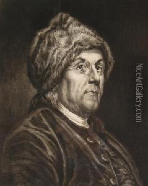 Benjamin Franklin Oil Painting - Jacques Reich