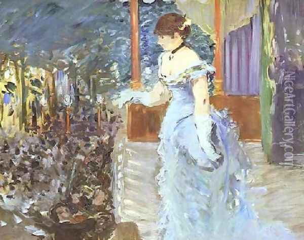 Singer At A Cafe Concert Oil Painting - Edouard Manet