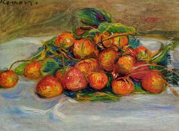 Strawberries2 Oil Painting - Pierre Auguste Renoir