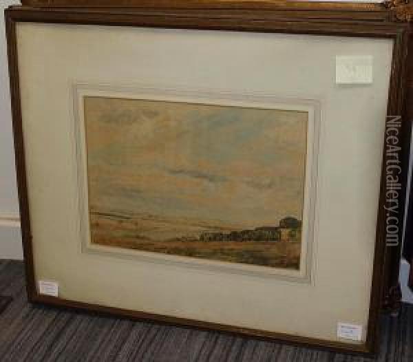 At Hazeldeane, Crawley, Sussex; Oil Painting - Alfred William Rich