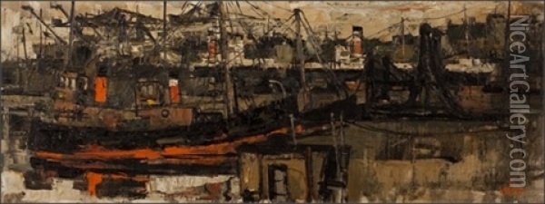 Puffers On The Clyde Oil Painting - James Watt