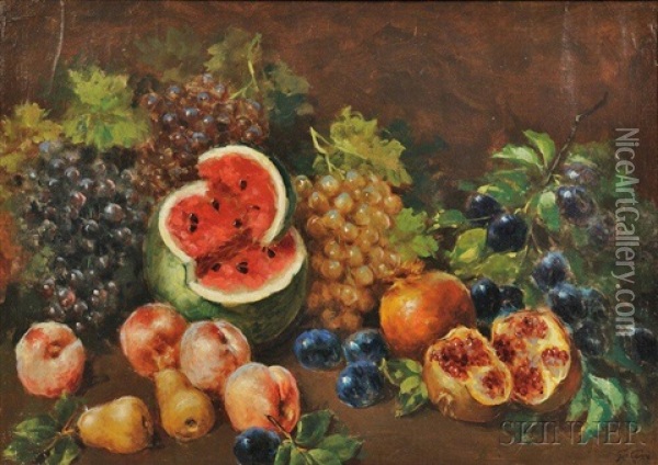 Still Life With Fruit Oil Painting -  Giuseppe