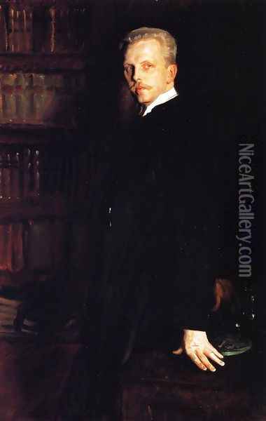 Edward Robinson Oil Painting - John Singer Sargent