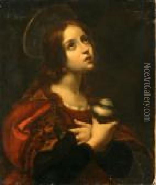 Santa Maria Maddalena Oil Painting - Carlo Dolci