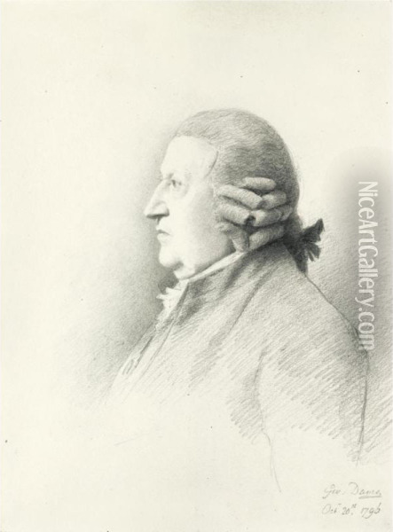 Various Properties
 

 
 
 

 
 Portrait Of John Wall (1708-1776) Oil Painting - George Dance