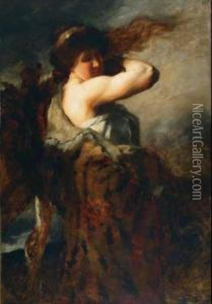 The Huntress Oil Painting - Henry Wyndham Phillips