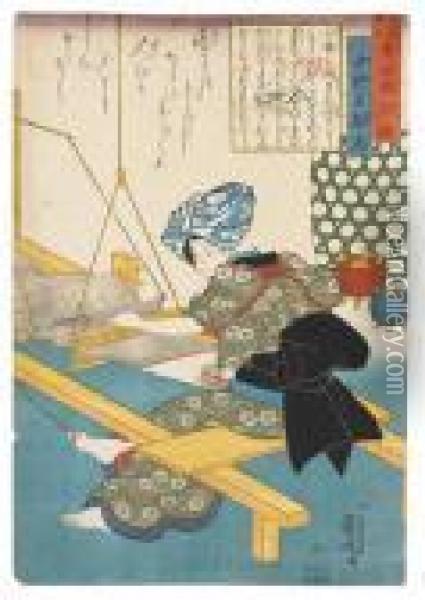 Comprising Several Sheets By Kuniyoshi Oil Painting - Utagawa Kuniyoshi