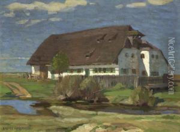 Bauernhof Oil Painting - Robert Weise