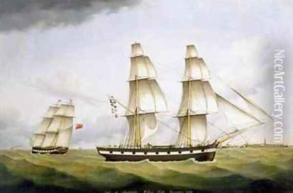 Niger of Sunderland William Souter Commander Oil Painting - B. H. Hansen
