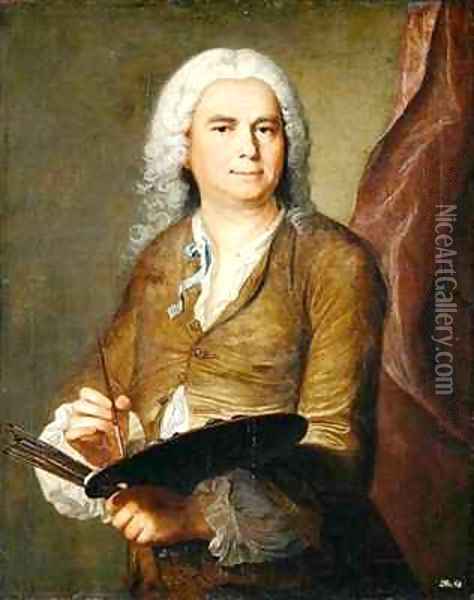 Johann Alexander Thiele 1685-1752 Oil Painting - Johann Christian Fiedler