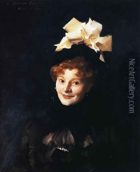Madame Paul Escudier Oil Painting - John Singer Sargent